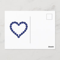 Amour & Coeur Purple Bleu
