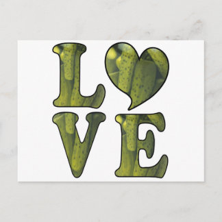 Carte Postale Amour de Cornichon