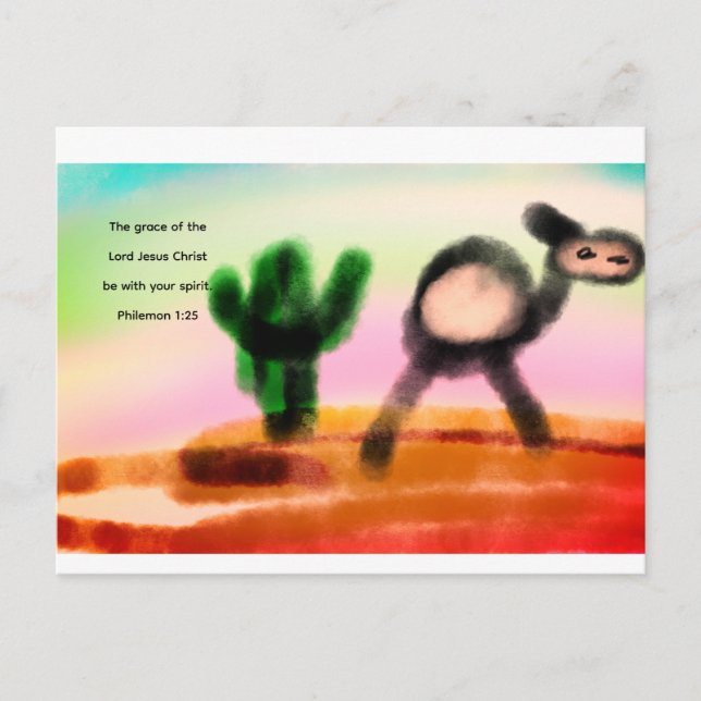 Carte Postale amour de jésus  (Devant)