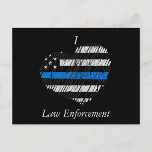 Carte Postale Amour de la ligne bleue