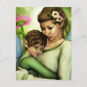 Carte postale Amour de la mère