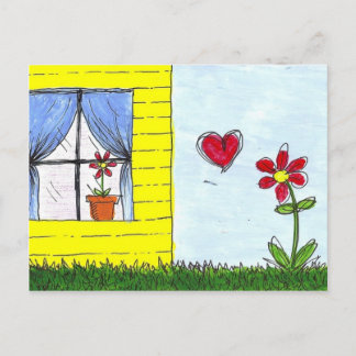 Carte Postale Amour de longue distance