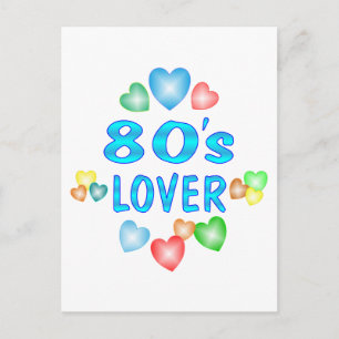 Carte Postale Amour des années 80
