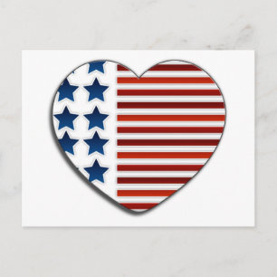 Carte Postale Amour des États-Unis