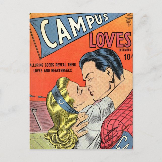 Carte Postale Amour du campus (Devant)
