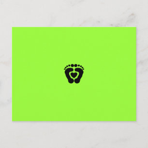 Carte Postale Amour du pied