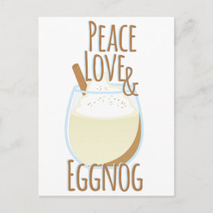 Carte Postale Amour & Eggnog