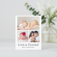 Amour et Remerciements Cadeau personnalisé avec ph