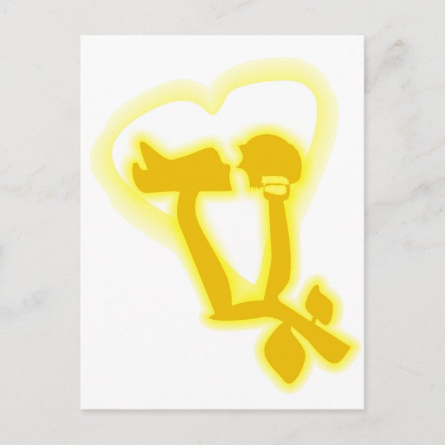 Carte Postale Amour éternel (Devant)