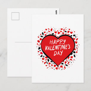 Carte Postale Amour infini à la Saint-Valentin