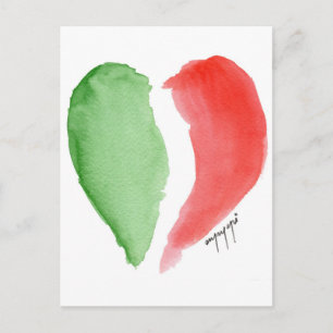 Carte Postale Amour italien