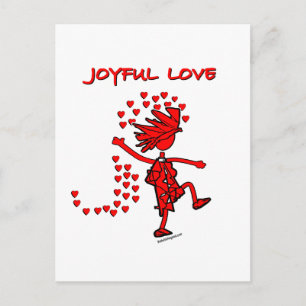 Carte Postale Amour Joyeux