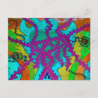 Carte Postale Amour par les épines