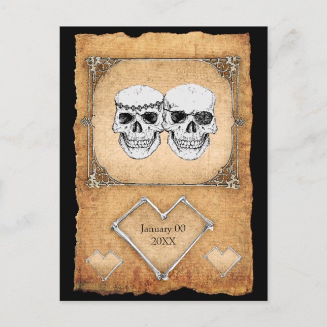 Carte Postale amour pirate (Devant)