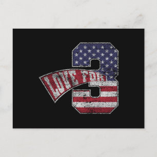 Carte Postale Amour Pour 3 Grungy Vintage Version