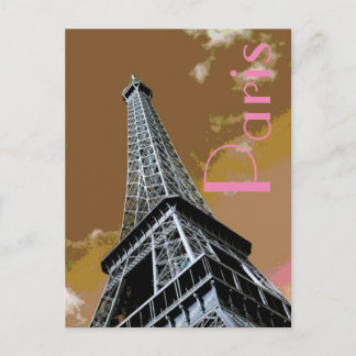 Carte Postale Amour & Romance Ville de Paris Tour Eiffel France