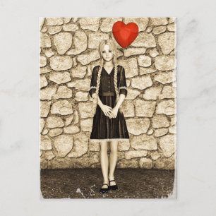 Carte Postale Amour vintage