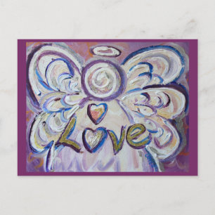 Carte postale Amour Word Inspirational Angel
