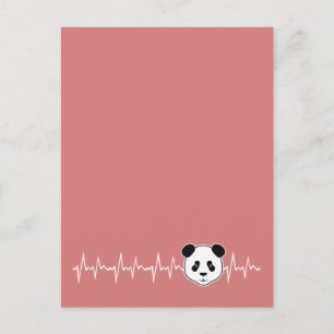 Carte Postale Amoureux de Panda