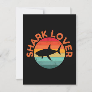 CARTE POSTALE AMOUREUX DE REQUIN