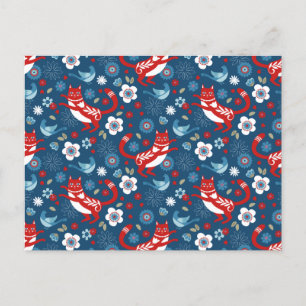 Carte postale Amoureux des chats