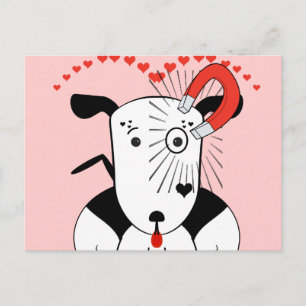 Carte Postale Amoureux des Pit Bull Amoureux de Petey Amoureux d