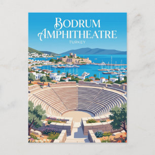 Carte Postale Amphithéâtre de Bodrum Turquie