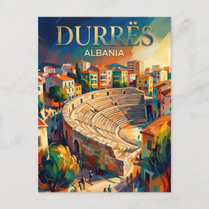 Carte Postale Amphithéâtre de Durrës Albanie