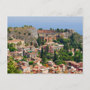 Carte Postale amphithéâtre de Taormina 4