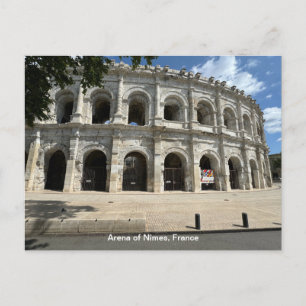 Carte Postale Amphithéâtre romain, Nîmes, France sur un