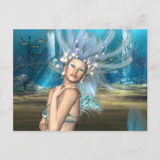 Carte postale Amphitrite Sirène