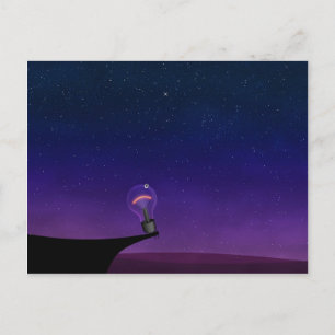 Carte Postale Ampoule