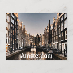 Carte Postale Amsterdam