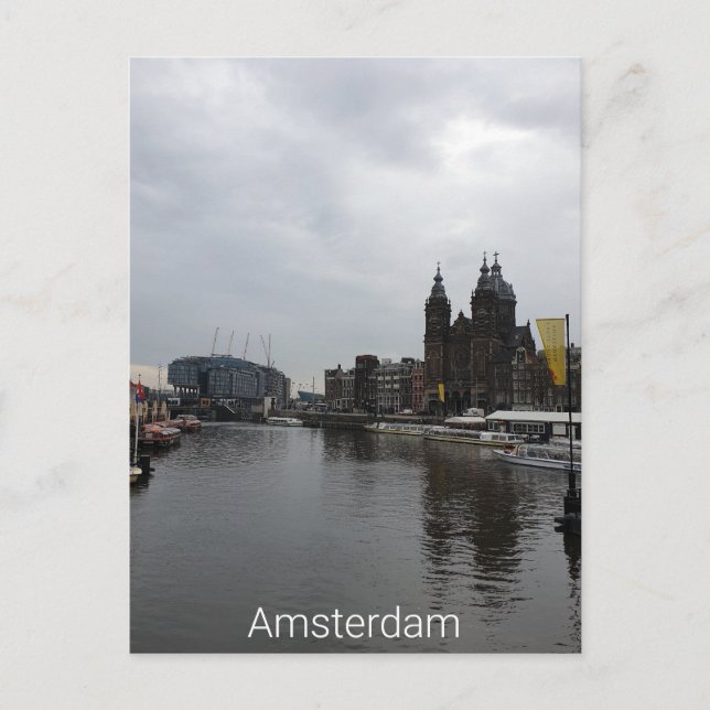 Carte Postale Amsterdam (Devant)