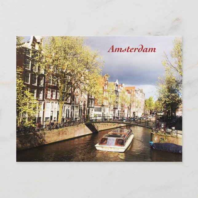 Carte postale Amsterdam (Devant)