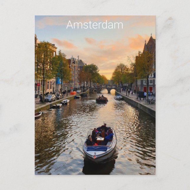 Carte Postale Amsterdam (Devant)