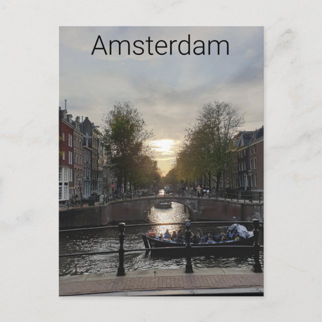 Carte Postale Amsterdam (Devant)