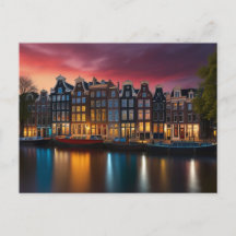 CARTE POSTALE AMSTERDAM