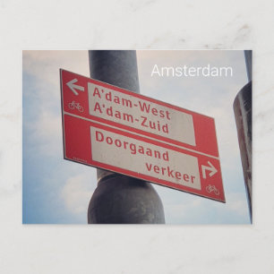 Carte Postale Amsterdam
