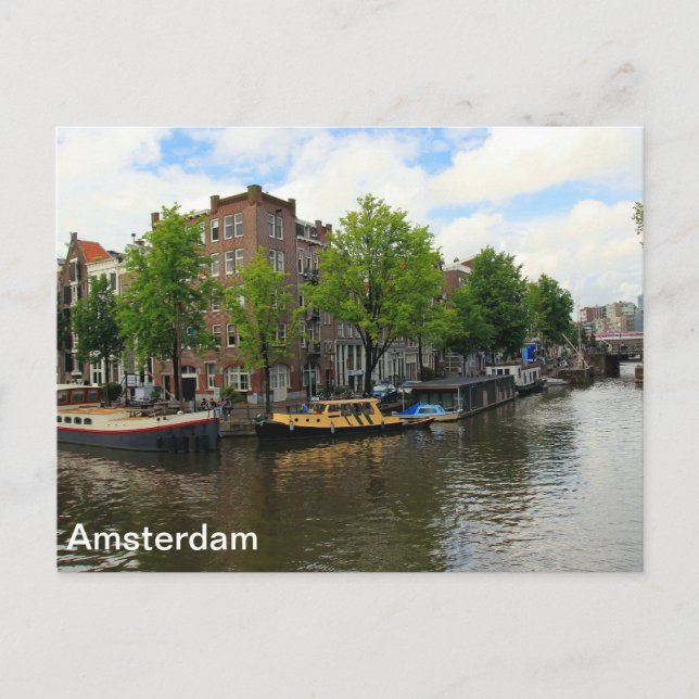 Carte Postale Amsterdam (Devant)