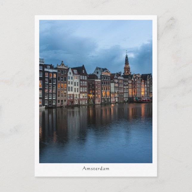 Carte Postale Amsterdam (Devant)