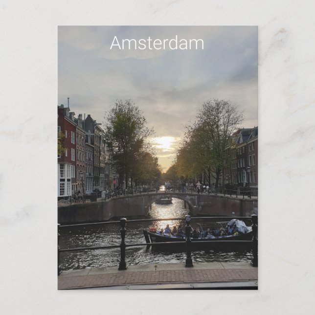 Carte Postale Amsterdam (Devant)