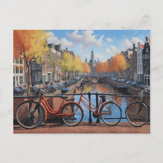 Carte Postale Amsterdam (Devant)