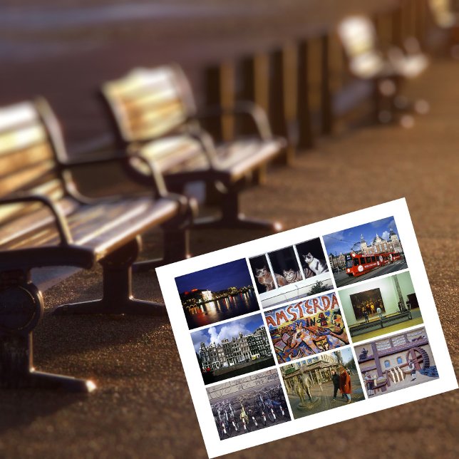 Carte postale Amsterdam (Créateur téléchargé)