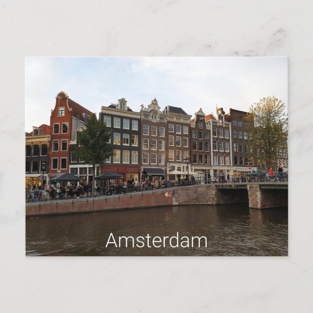 Carte Postale Amsterdam (Devant)