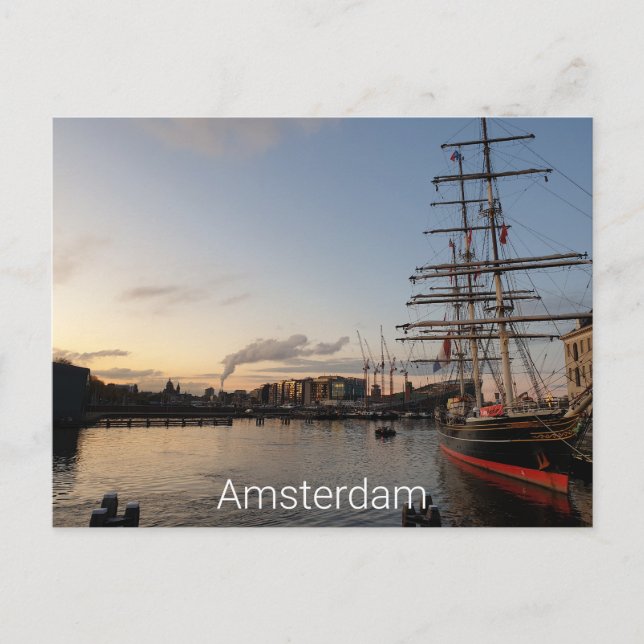 Carte Postale Amsterdam (Devant)