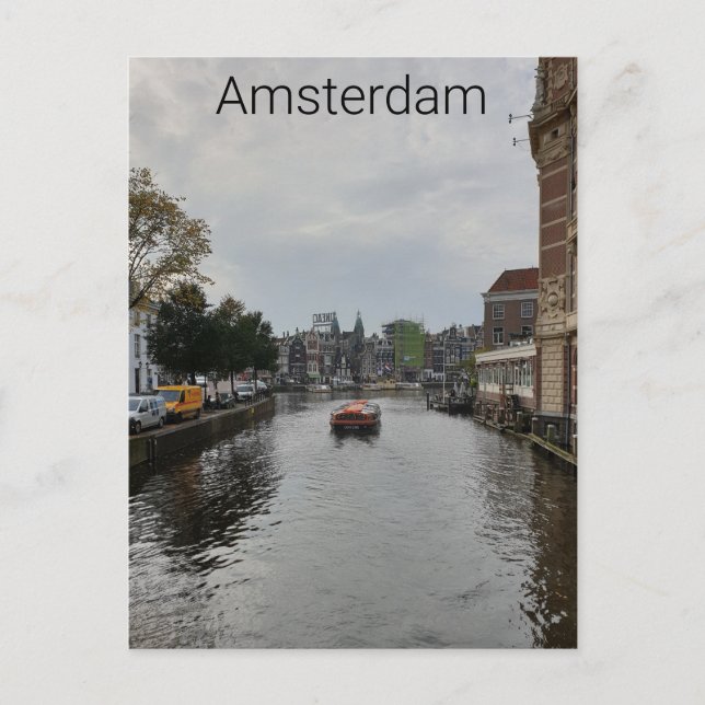 Carte Postale Amsterdam (Devant)