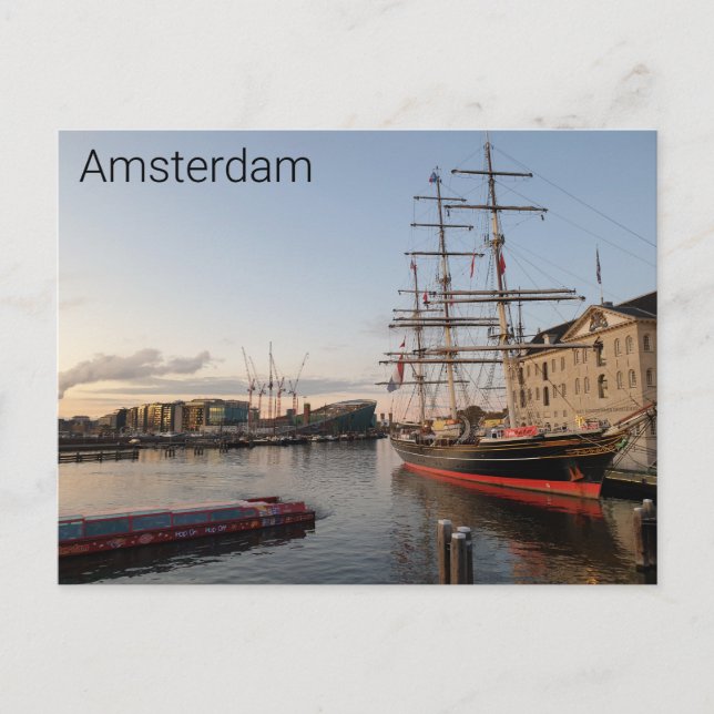 Carte Postale Amsterdam (Devant)