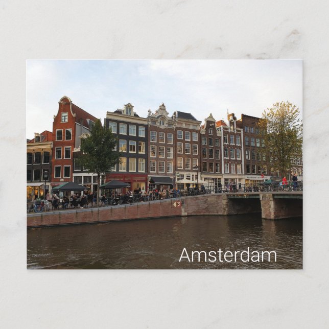 Carte Postale Amsterdam (Devant)
