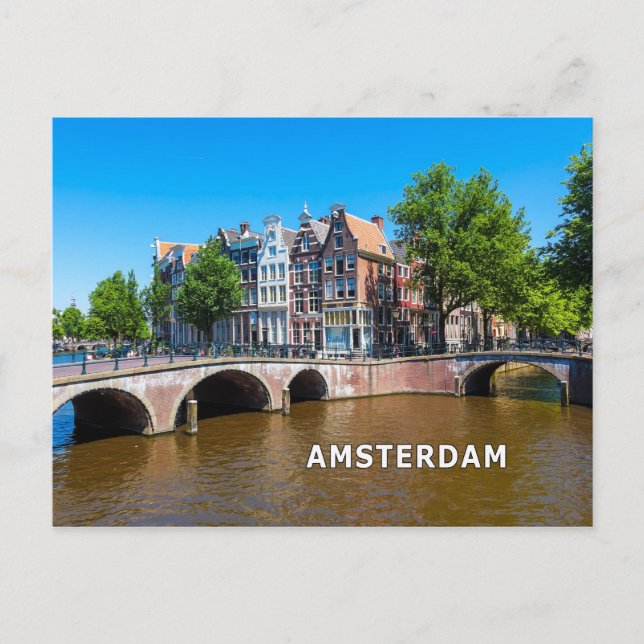 Carte Postale Amsterdam 002D (Devant)